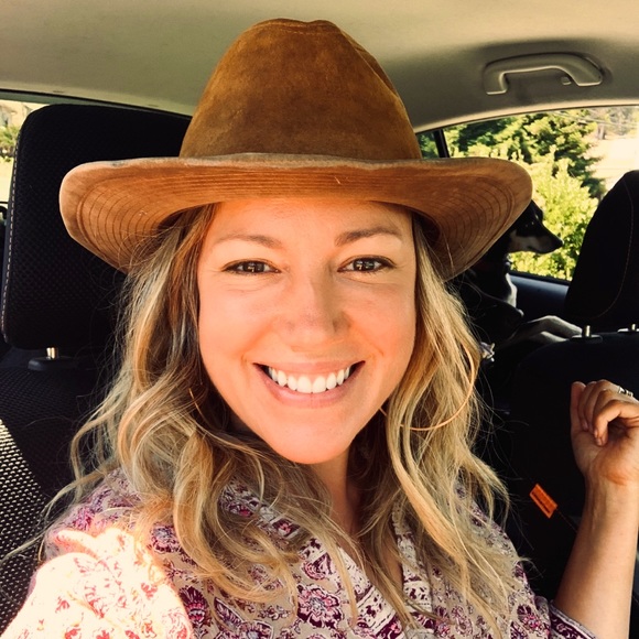 Beaver Brand Hats Accessories - Vintage Beaver Brand Hats Genuine Leather Chestnut Brown Western Cowboy Hat